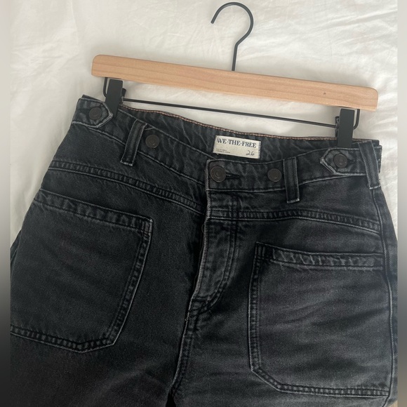 Free People We The Free Palmer Cuffed Jeans - Picture 7 of 7